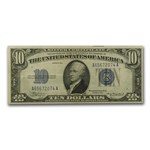 1934/1934-D $10 Silver Certificate XF