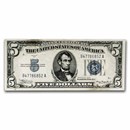 1934 $5.00 Silver Certificate VF (Fr#1650)