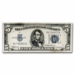 1934 $5.00 Silver Certificate VF (Fr#1650)