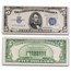 1934 $5.00 Silver Certificates CU