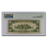1934-A $10 Brown Seal Hawaii VF-20 PMG (Fr#2303)