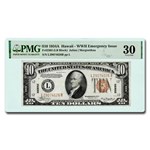 1934-A $10 Brown Seal Hawaii VF-30 PMG (Fr#2303)