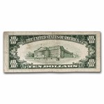 1934-A $10 Silver Certificate Fine (Fr#1702)