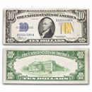 1934-A $10 Yellow Seal North Africa CU (Fr#2309)