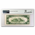 1934-A $10 Yellow Seal North Africa XF-40 EPQ PMG (Fr#2309)