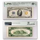 1934-A $10 Yellow Seal North Africa XF-40 EPQ PMG (Fr#2309)
