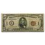1934-A $5.00 Brown Seal Hawaii VF (Fr#2302)
