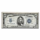 1934-A $5.00 Silver Certificate XF (Fr#1651)