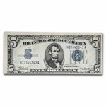 1934-A $5.00 Silver Certificate XF (Fr#1651)