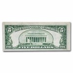 1934-A $5.00 Silver Certificate XF (Fr#1651)