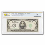 1934-A (A-Boston) $1,000 FRN VF-25 PCGS (Fr#2212-A)
