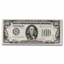1934-A (B-New York) $100 FRN AU (Fr#2153-B)