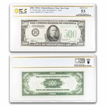 1934-A (B-New York) $500 FRN Abt New-53 PCGS (Fr#2202-B)