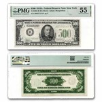 1934-A (B-New York) $500 FRN AU-55 PMG (Fr#2202-B)