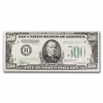 1934-A (B-New York) $500 FRN AU (Fr#2202-B)