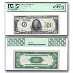 1934 (A-Boston) $500 FRN CU-65 PPQ PCGS (Fr#2201-A) LGS