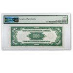 1934 (A-Boston) $500 FRN Gem CU-65 EPQ PMG (Fr#2201-A)