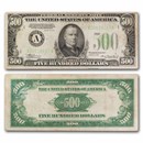 1934 (A-Boston) $500 FRN VF (Fr#2201-A)
