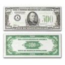 1934 (A-Boston) $500 FRN XF (Fr#2201-A) Details