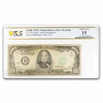 1934-A (D-Cleveland) $1,000 FRN F-15 Details PCGS (Fr#2212-D)