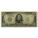 1934-A (D-Cleveland) $1,000 FRN VF (Fr#2212-D)