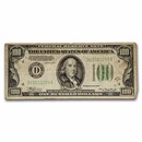 1934-A (D-Cleveland) $100 FRN VF (Fr#2153-D)