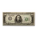 1934-A (E-Richmond) $500 FRN AU (Fr#2202-E)