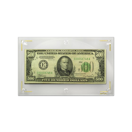 1934-A (E-Richmond) $500 FRN VF+ (Mule) 1934-A (E-Richmond) $500 FRN VF+ (Mule)
