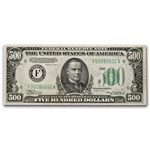 1934-A (F-Atlanta) $500 FRN AU (Fr#2202-F)