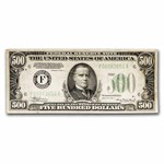 1934-A (F-Atlanta) $500 FRN VF (Fr#2202-F)