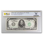 1934-A (G-Chicago) $1,000 FRN AU-50 PCGS (Fr#2212-G)
