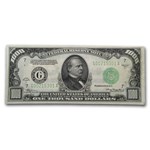 1934-A (G-Chicago) $1,000 FRN AU-50 PMG (Fr#2212-G)