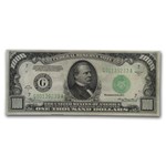 1934-A (G-Chicago) $1,000 FRN AU-53 PMG (Fr#2212-G)