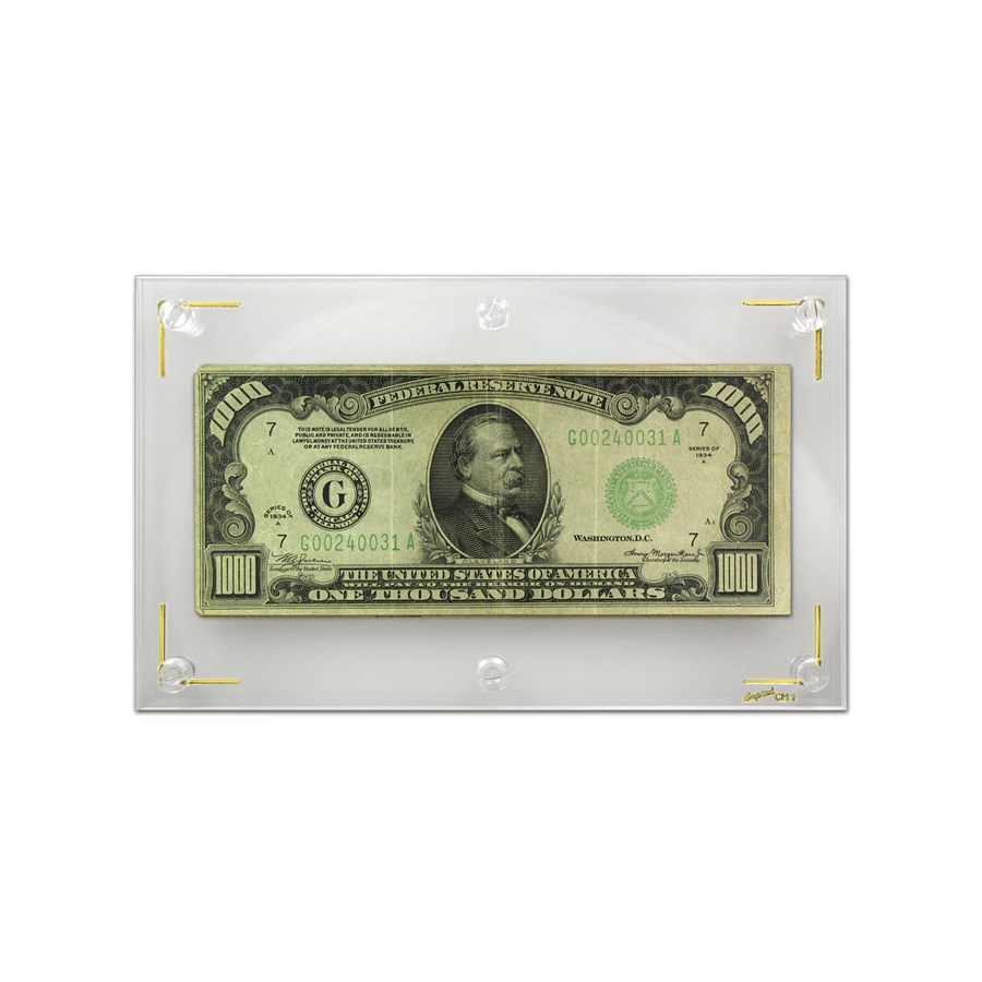 1934-A (G-Chicago) $1,000 FRN VF (Fr#2212-G)