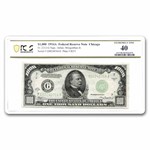 1934-A (G-Chicago) $1,000 FRN XF-40 PCGS (Fr#2212-G)