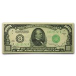 1934-A (G-Chicago) $1,000 FRN XF-45 PMG (Fr#2212-G)