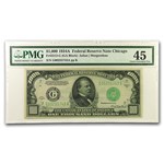 1934-A (G-Chicago) $1,000 FRN XF-45 PMG (Fr#2212-G)