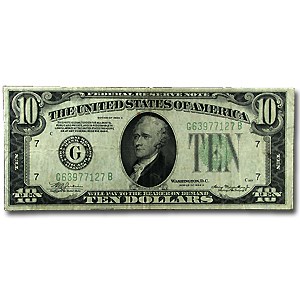 1934-A (G-Chicago) $10 FRN XF/AU (Fr#2006-G) 1934-A (G-Chicago) $10 FRN XF/AU (Fr#2006-G)