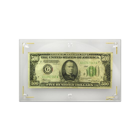 1934-A (G-Chicago) $500 FRN Fine+ 1934-A (G-Chicago) $500 FRN Fine+