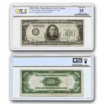 1934-A (G-Chicago) $500 FRN VF-25 PCGS (Fr#2202-G) Mule