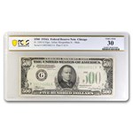 1934-A (G-Chicago) $500 FRN VF-30 PCGS (Fr#2202-G)