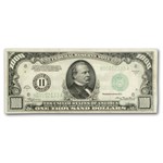 1934-A (H-St. Louis) $1,000 FRN VF (Fr#2212-H)