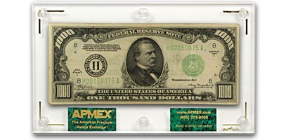 1934-A (H-St. Louis) $1,000 FRN VF (Fr#2212-H)