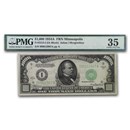 1934-A (I-Minneapolis) $1,000 FRN VF-35 PMG (Fr#2212-I)