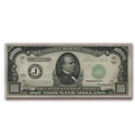 1934-A (J-Kansas City) $1,000 FRN VF-35 PMG (Fr#2212-J)