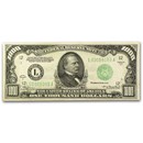 1934-A (L-San Francisco) $1,000 FRN AU (Fr#2212-L)