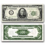 1934-A (L-San Francisco) $500 FRN XF (Fr#2202-Lm) Mule