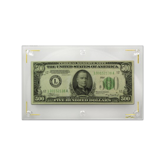 1934-A (L-San Francisco) $500 FRN XF 1934-A (L-San Francisco) $500 FRN XF