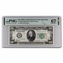 1934-B (B-New York) $20 FRN CU-67 EPQ PMG (Fr#2056-B)