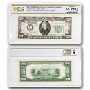 1934-B (L-San Francisco) $20 FRN CU-65 PPQ PCGS (Fr#2056-L)